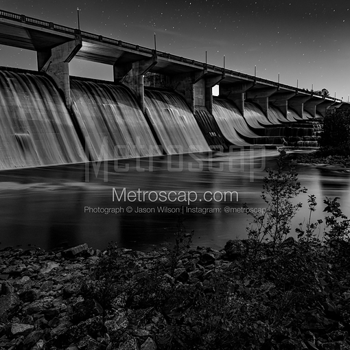 OShaughnessy Reservoir -- Dublin Black and White Images