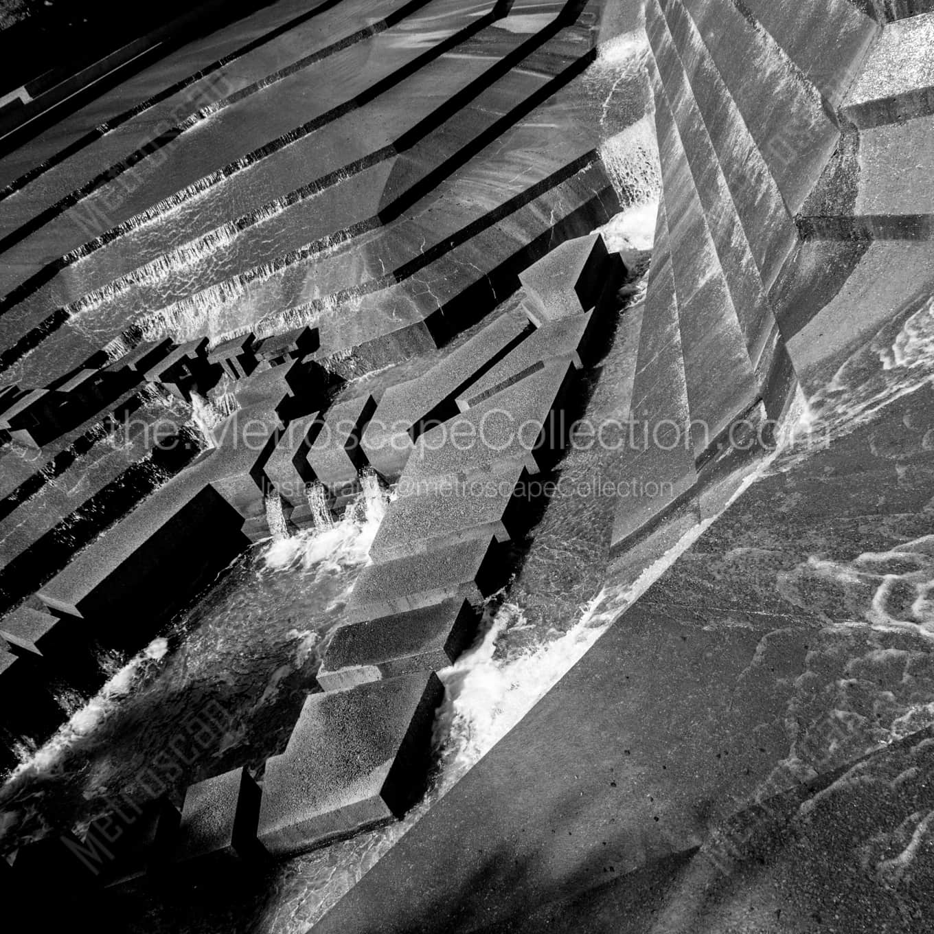 The Fort Worth Water Garden architecture black and white Photography The Fort Worth Water Garden architecture black and white Photography square crop