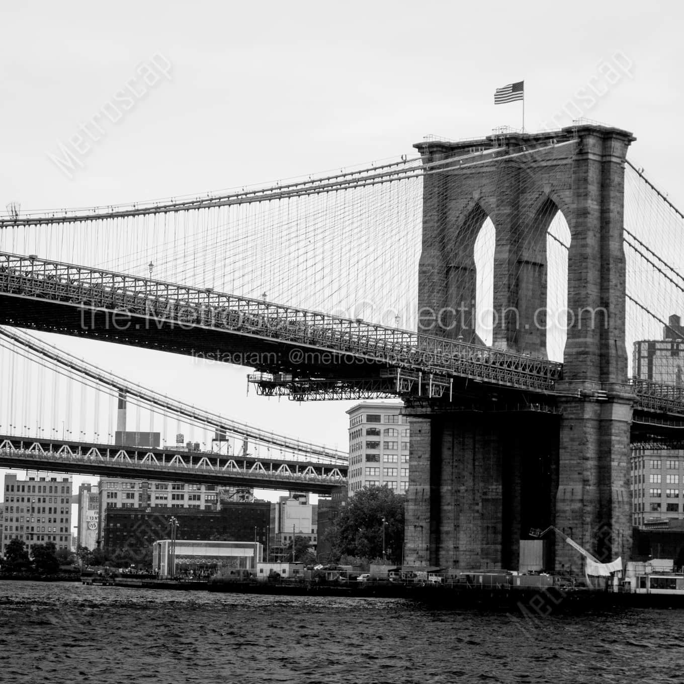 The Brooklyn Bridge in the Afternoon architecture black and white Pictures The Brooklyn Bridge in the Afternoon architecture black and white Pictures square crop