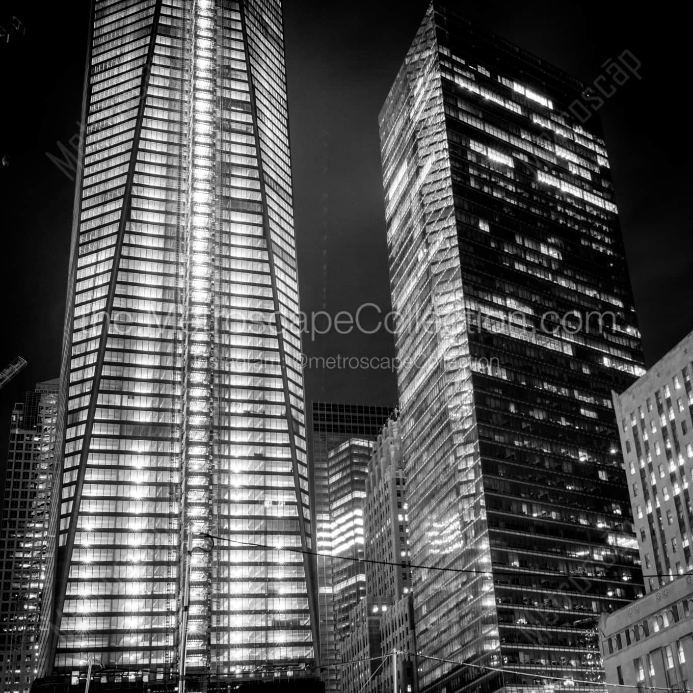 The Freedom Tower architecture black and white Photography square crop