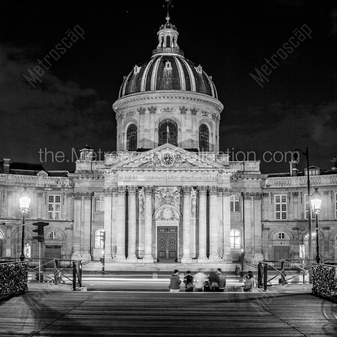 The Institut de France Building architecture black and white Photography square crop