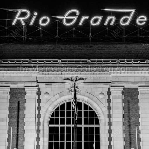 Rio Grande Station -- Salt Lake City Black and White Photography