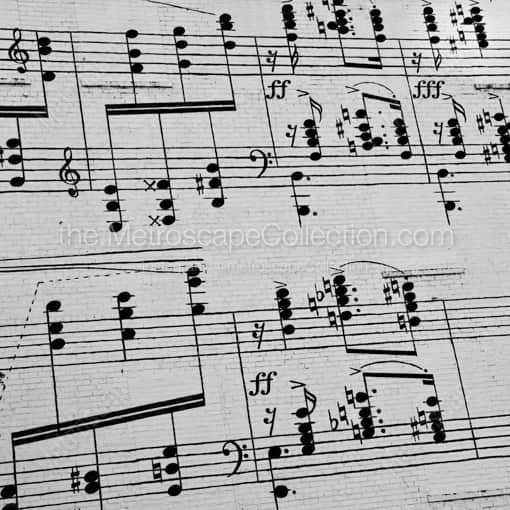 The Schmitt Music Building -- Minneapolis Black and White Artwork