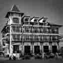 Black and White framed photos of  The Pearl Hotel Rosemary Beach FL in 30-A, Florida.