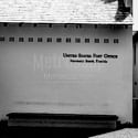 Black and White canvas art prints of  Rosemary Beach Florida United States Post Office in 30-A, Florida.