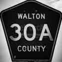 Black and White framed photos of  Walton County 30-A in 30-A, Florida.