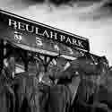 Black and White framed photos of  Beulah Park in Grove City Ohio in Columbus, Ohio.