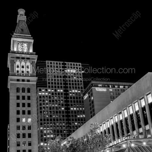 Denver Black and White Photography of The Daniels and Fisher Building from 16th The Daniels and Fisher Building from 16th -- Denver Black and White Photography