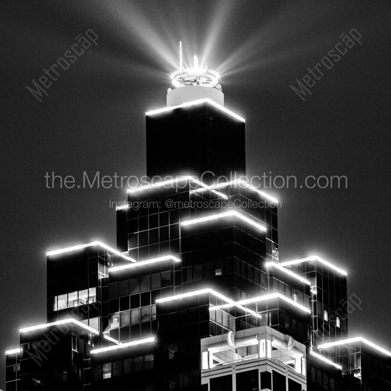 The Top of the SunTrust Plaza Building in Downtown Atlanta Framed Photos The Top of the SunTrust Plaza Building in Downtown Atlanta Framed Photos square crop