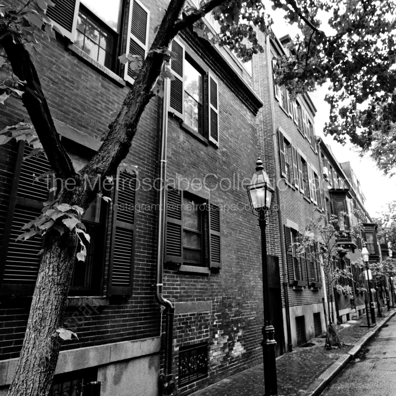 Cedar Street in Beacon Hill Framed Photos Cedar Street in Beacon Hill Framed Photos square crop