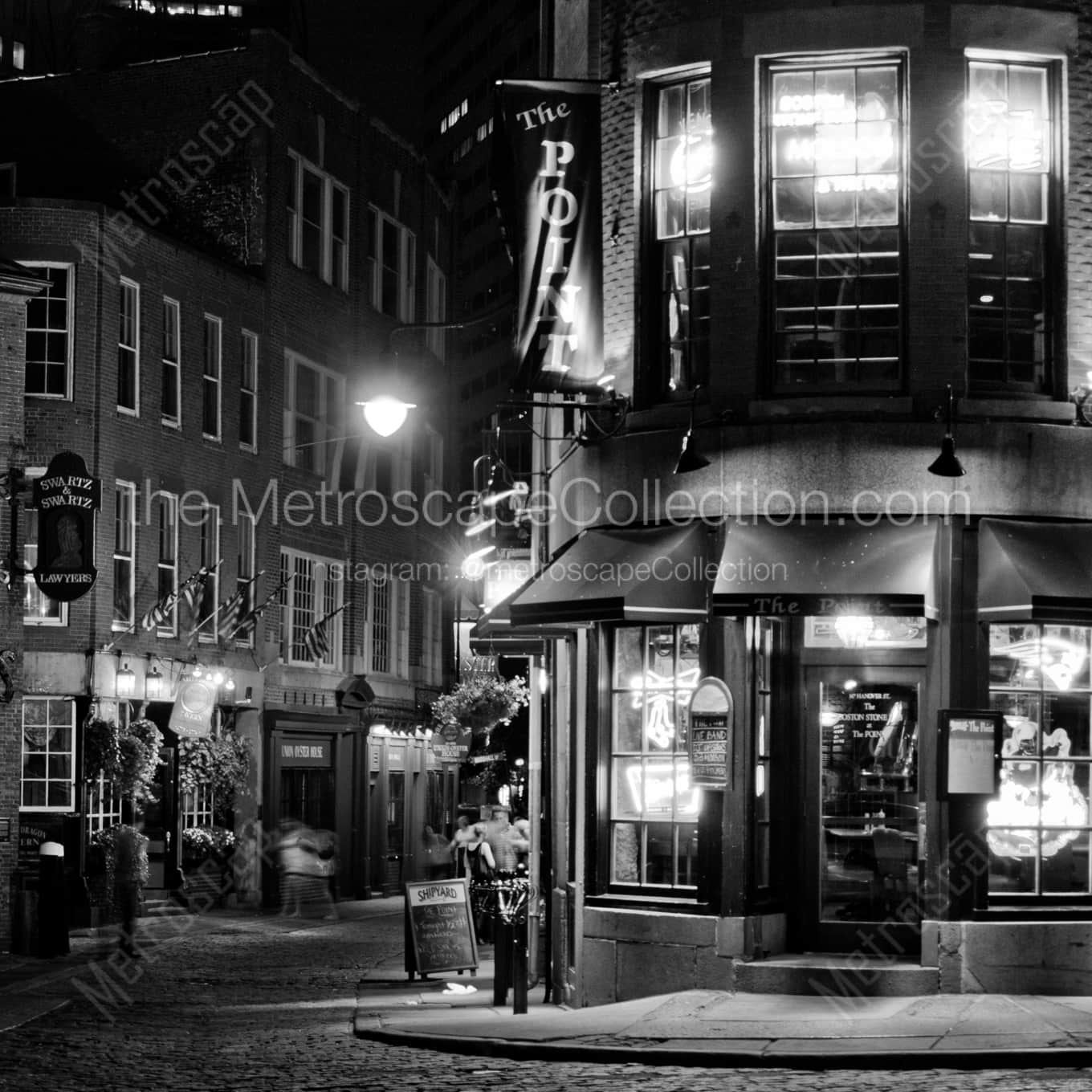 The Point Bar at the corner of Hanover St. and Marshall St. Framed Photos The Point Bar at the corner of Hanover St. and Marshall St. Framed Photos square crop