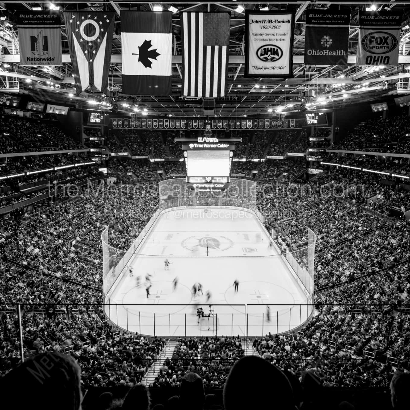 Nationwide Arena from the Upper Bowl Framed Photos Nationwide Arena from the Upper Bowl Framed Photos square crop