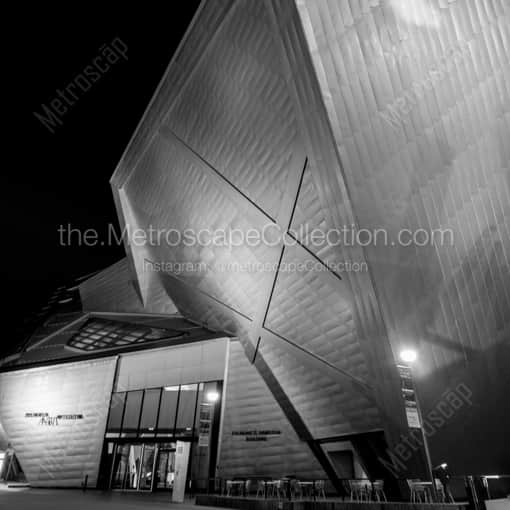 The Denver Museum of Art -- Denver Black and White Framed Photos