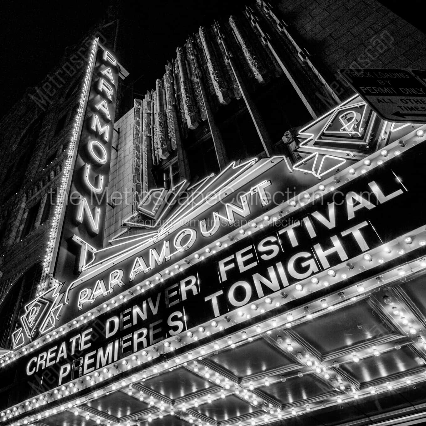 The Paramount Theater in Denver Framed Photos The Paramount Theater in Denver Framed Photos square crop