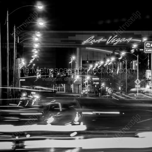 The Las Vegas Convention Center -- Las Vegas Black and White Framed Photos