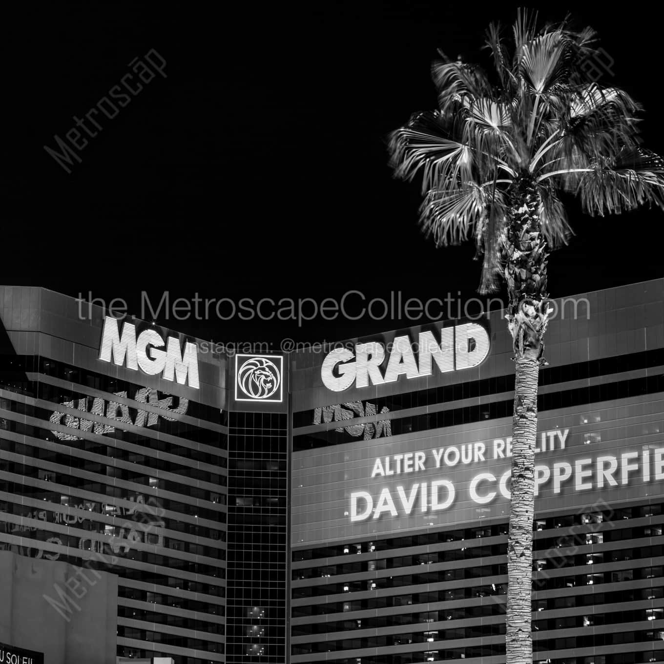 The MGM Grand Framed Photos square crop