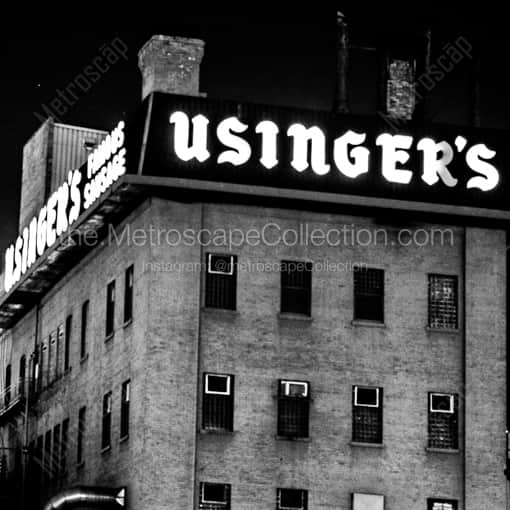 Usingers Sausage Factory -- Milwaukee Black and White Framed Photos