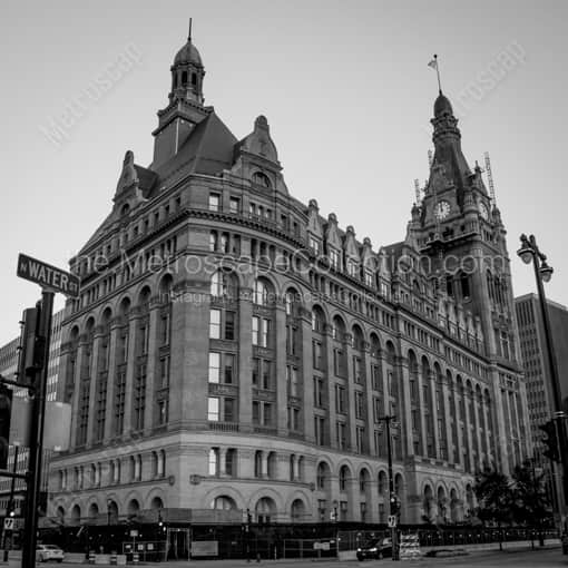 Milwaukee City Hall -- Milwaukee Black and White Framed Photos