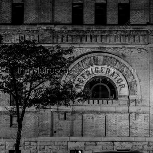 The Blatz Refrigerator Building -- Milwaukee Black and White Framed Photos
