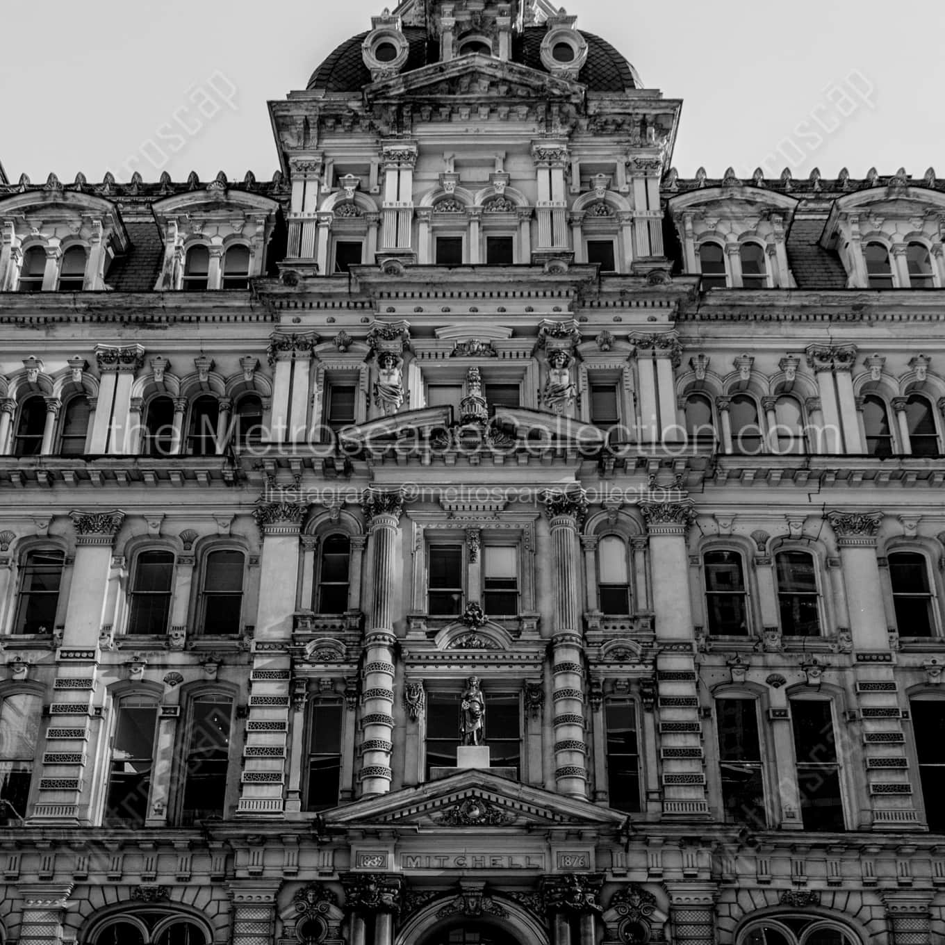 The Mitchell Building in Downtown Milwaukee Framed Photos The Mitchell Building in Downtown Milwaukee Framed Photos square crop