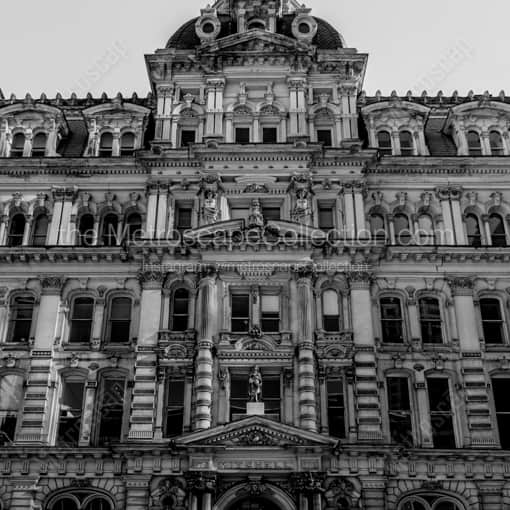 The Mitchell Building in Downtown Milwaukee -- Milwaukee Black and White Framed Photos