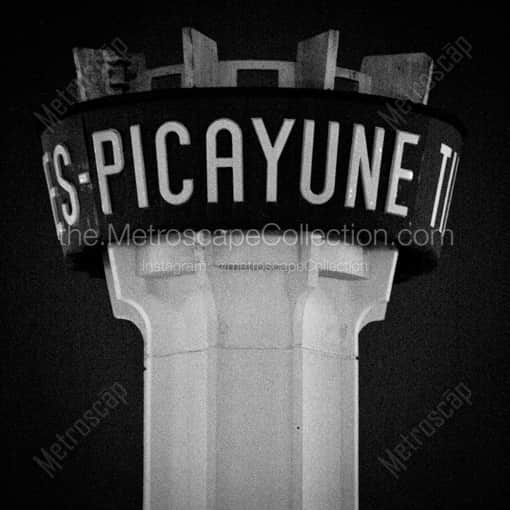 The Times Picayune -- New Orleans Black and White Framed Photos