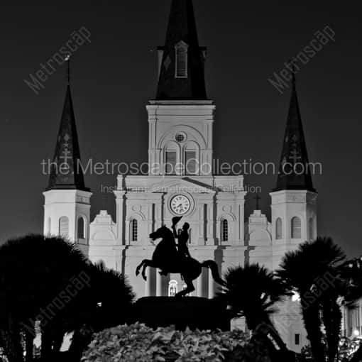 Palace d'Armes in New Orleans -- New Orleans Black and White Framed Photos