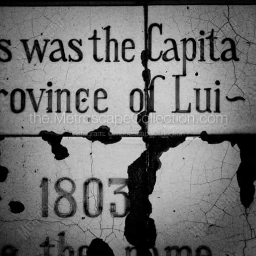 New Orleans the Capita of Lui -- New Orleans Black and White Framed Photos