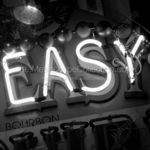 The Big Easy -- New Orleans Black and White Framed Photos