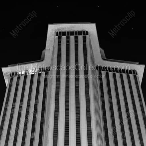 The New Orleans World Trade Center Building -- New Orleans Black and White Framed Photos