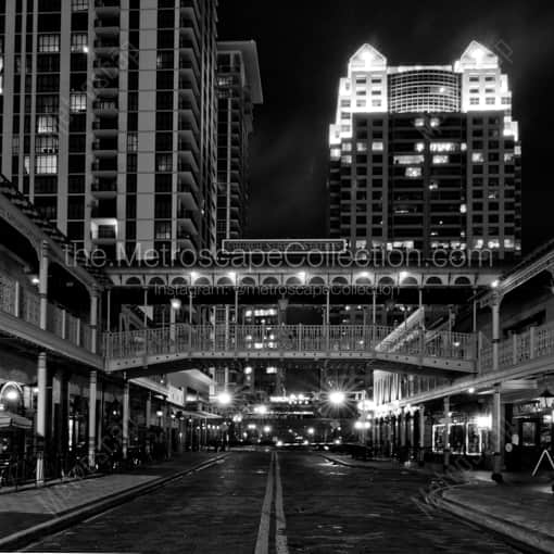 Orlando Church Street Station -- Orlando Black and White Framed Photos