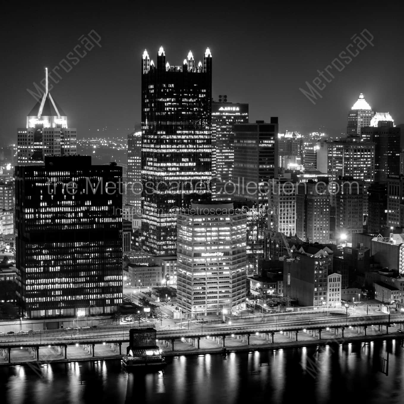 The PPG Building in the Pittsburgh Skyline Framed Photos The PPG Building in the Pittsburgh Skyline Framed Photos square crop