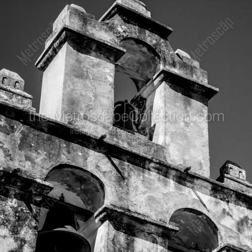 Mission San Juan Capistrano -- San Antonio Black and White Framed Photos