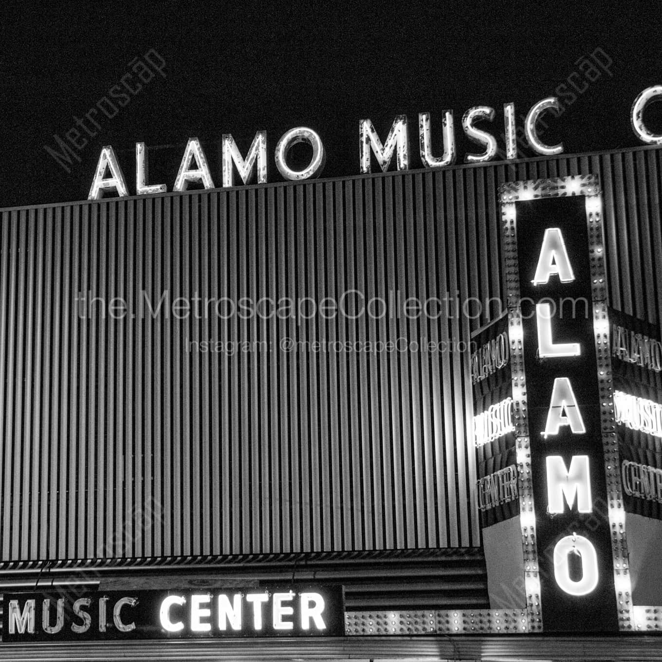 The Alamo Music Center Framed Photos square crop