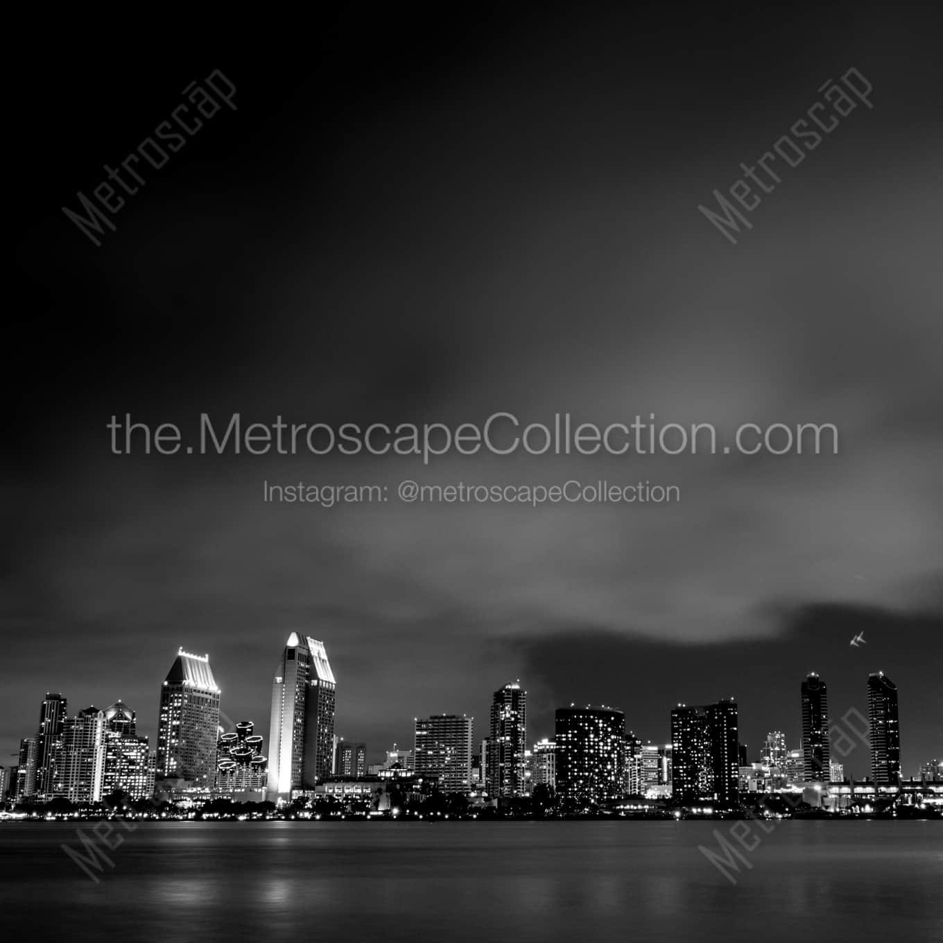 The San Diego Skyline under a Marine Fog Layer Framed Photos The San Diego Skyline under a Marine Fog Layer Framed Photos square crop