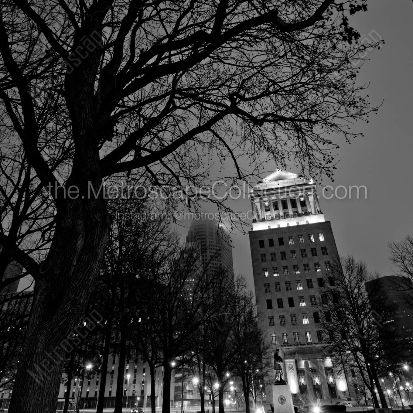 The Civil Courts Building Framed Photos square crop