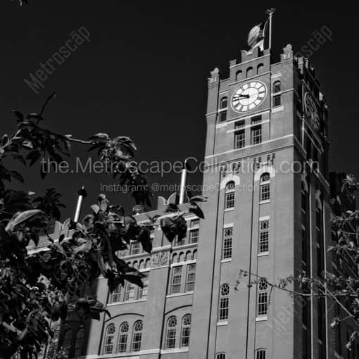 The Anheuser Busch Main Brewhouse -- St Louis Black and White Framed Photos