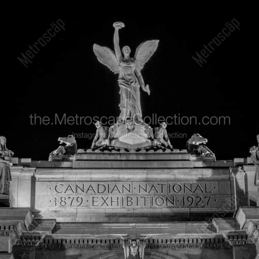 The Canadian National Exhibition Entrance -- Toronto Black and White Framed Photos