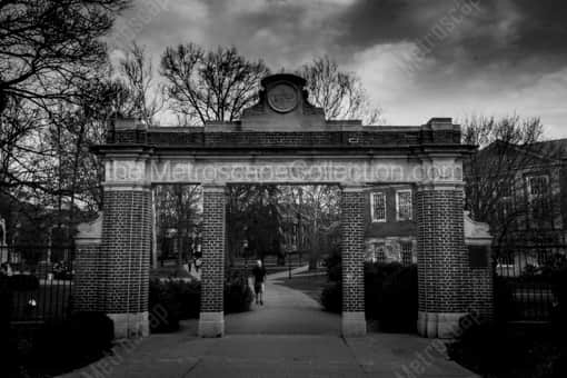 The Ohio University Alumni Gateway -- Athens Black and White Photography