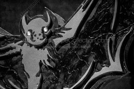 The Bat Bar Sign on Sixth -- Austin Black and White Photos
