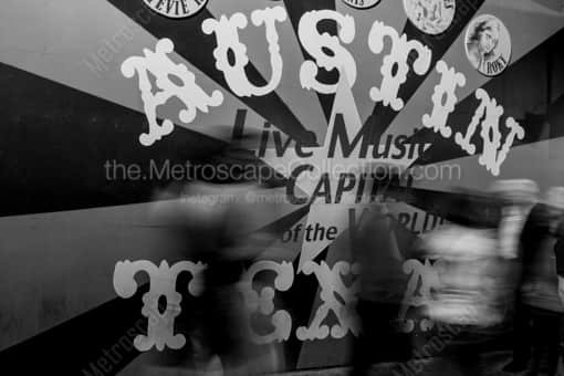 Austin Black and White Photography of Austin the Live Music Capital of the World Austin the Live Music Capital of the World -- Austin Black and White Photography