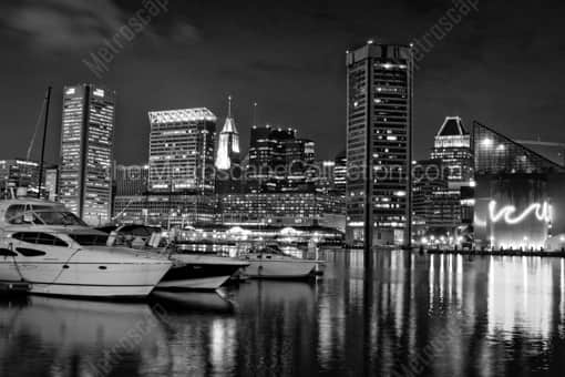 Baltimore Black and White Photography of The Baltimore Aquarium on the Inner Harbor The Baltimore Aquarium on the Inner Harbor -- Baltimore Black and White Photography