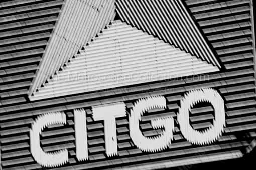 The Citgo Sign -- Boston Black and White Photography