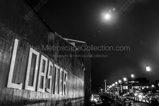 The James Hook Lobster Company Building -- Boston Black and White Photography