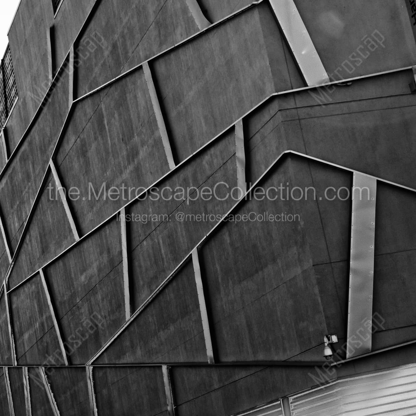 The Back of the Harvey B Gantt Center landscape black and white Photography The Back of the Harvey B Gantt Center landscape black and white Photography square crop