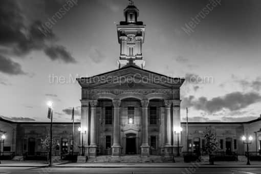 Chillicothe Black and White Photography of The Ross County Courthouse in Chillicothe The Ross County Courthouse in Chillicothe -- Chillicothe Black and White Photography