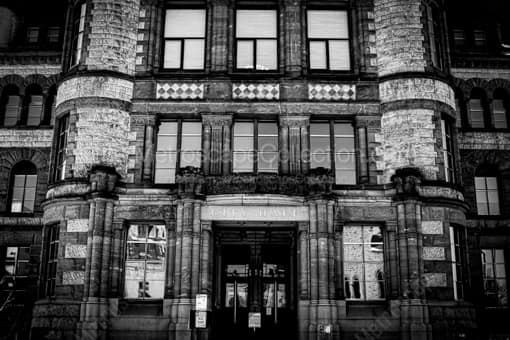 Cincinnati City Hall Building -- Cincinnati Black and White Photos
