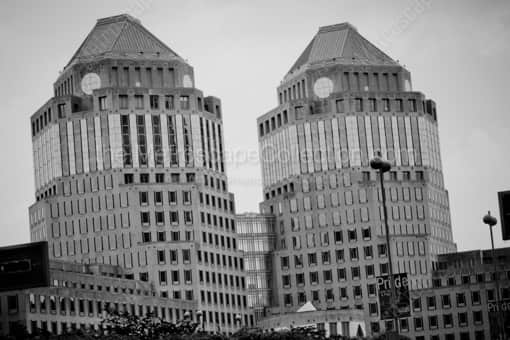 Cincinnati Black and White Photography of The Proctor and Gamble Buildings from Broadway The Proctor and Gamble Buildings from Broadway -- Cincinnati Black and White Photography