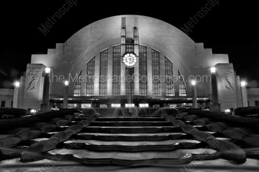 Cincinnati Union Terminal -- Cincinnati Black and White Photos