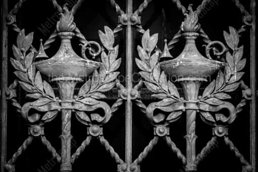 Cleveland Black and White Photography of Gated Windows on the Cleveland Public Library Building Gated Windows on the Cleveland Public Library Building -- Cleveland Black and White Photography